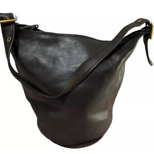 Vintage Coach XL Duffle Feed Sac